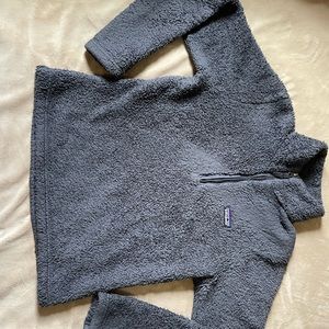 Medium Slate grey Patagonia Los Gatos 1/4-Zip Fleece pullover